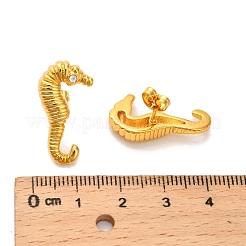Ohrstecker aus 304 Edelstahl mit Strassen&nbsp;EJEW-P316-07G