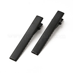 Accessoires pince à cheveux crocodile en fer&nbsp;PHAR-E017-01E-EB