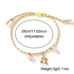 Bracelets bohèmes à breloques cerises en acier inoxydable 304&nbsp;LS-SN9746-1