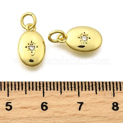 Ottone micro spianare pendenti zirconi&nbsp;X-KK-I275-32G