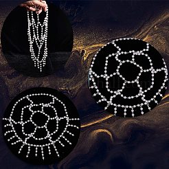 Stirnbänder aus Kunststoffperlengeflecht&nbsp;OHAR-WH20007-07S