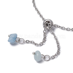 Verstellbares 304 Edelstahl-Armband mit hohlem Schildkröten-Schiebemechanismus&nbsp;BJEW-JB09812-02