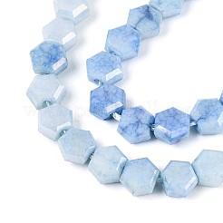 Brins de perles de verre électrolytiques anti-ternissement&nbsp;GLAA-T028-6mm-02A