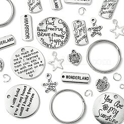 DIY-Schlüsselanhänger-Set mit inspirierenden Worten&nbsp;DIY-FS0005-26