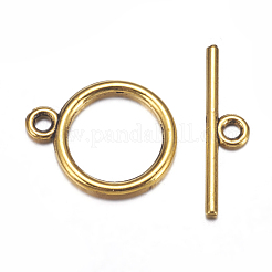 Chiusure toggle di sitle tibetano&nbsp;TIBEP-A12208-G-FF