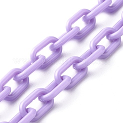 Cadenas de anteojos de cable acrílico opaco&nbsp;AJEW-EH00376