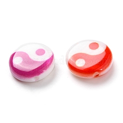 Bedruckte natürliche Süßwasser-Muschelperlen&nbsp;SHEL-R129-07A