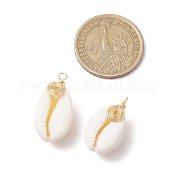Pendentifs en coquille de cauris naturel&nbsp;PALLOY-JF03316-05