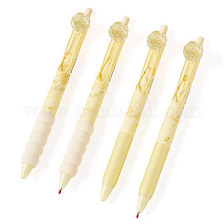 4 set di penne in plastica a forma di rosa&nbsp;OFST-TADJ0001-002B