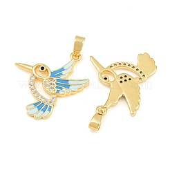Pendentifs en laiton zircon cubique transparent&nbsp;CU-CBA9AB3-23G-01