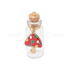 5 Stück Pilz-Wunschflaschenanhänger&nbsp;PALLOY-JF04072
