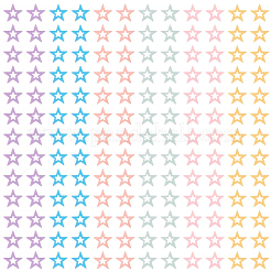 180 g de cuentas de lentejuelas de plástico de 6 colores&nbsp;PVC-CP0001-04