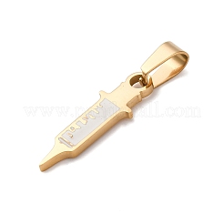 304 Edelstahl-Emaille-Anhänger&nbsp;STAS-P393-05G