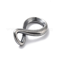 925 anillo de enlace infinito de plata de ley&nbsp;STER-R001-05S