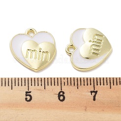 Crémaillère placage pendentifs en émail d'alliage&nbsp;PALLOY-F311-10G