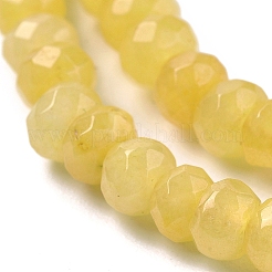 Fili di perline di giada naturale tinta malesia giada&nbsp;G-E316-2x4mm-47