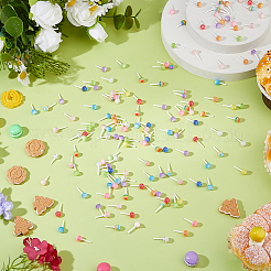 150 accessorio per nail art a forma di lecca-lecca 3D in resina&nbsp;FIND-DC0007-89