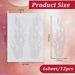 Hotfix Glas Strass&nbsp;DIY-WH0349-403B