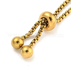 Fabrication de bracelets coulissants réglables en acier inoxydable 304&nbsp;MAK-L038-001G-04
