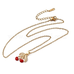 Halskette für Damen&nbsp;NJEW-H092-04G