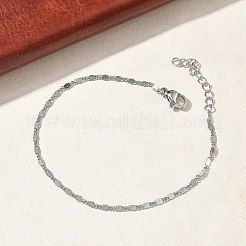 Gliederkettenarmbänder aus 304 Edelstahl für Damen&nbsp;BJEW-D466-05P