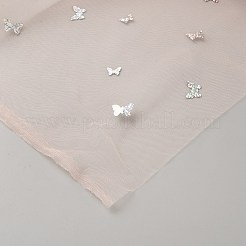 Polyester-Netzstoff mit Schmetterlingen&nbsp;DIY-WH20002-210