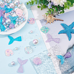 Vasenfüller mit Meerjungfrauenmotiv&nbsp;DIY-BC0006-22