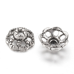Chapeaux de perles fantaisie en alliage de style tibétain&nbsp;X-LF0761Y-NF