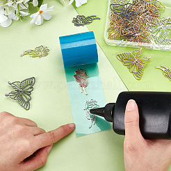 40 Stück 10 Stile Schmetterling Haarstab Zubehörse&nbsp;FIND-GA0005-30