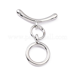 Zahnstangenverschlüsse aus Messing&nbsp;KK-B036-09P