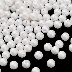 Perline di plastica imitazione perla satinata&nbsp;KY-F022-6mm-01