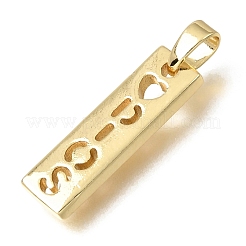 Pendentifs en laiton&nbsp;KK-C263-23B-G