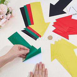 20 pieza de pegatinas de PVC de 4 colores&nbsp;DIY-SP0007-90