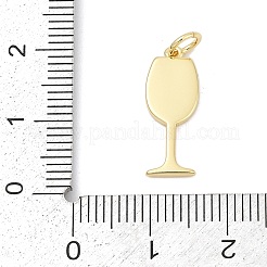 Ciondoli smaltato in ottone&nbsp;KK-U062-02B-01