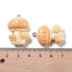 Pendenti in resina opaca tema primaverile&nbsp;RESI-R444-04H