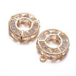 Eisen Donut hohlen Anhänger&nbsp;IFIN-L018-04G