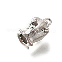 Ottone micro spianare pendenti zirconi&nbsp;KK-Q035-15P-01