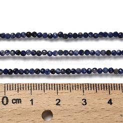 Natur Sodalith Perlen Stränge&nbsp;LS-G-RM2025-A19-2mm-B