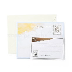 Pop-up-Grußkarten aus Papier mit 3D-Blumenmotiv&nbsp;AJEW-L102-01B