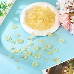 182 Stück 100 g transparente Acrylperlen&nbsp;OACR-TA0003-69B