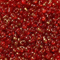 Spray bemalte Glasperlen&nbsp;SEED-F005-06A-02