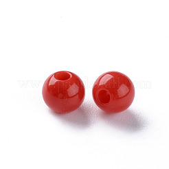 Opake Legierung Perlen&nbsp;X-MACR-S370-C6mm-A14