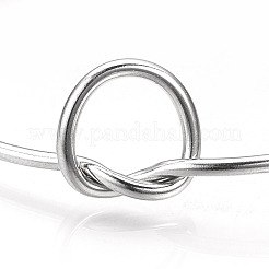 Fabrication de bracelets manchettes en acier inoxydable 201 résistant au ternissement&nbsp;STAS-S073-16