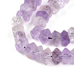 Natürlichen Amethyst Perlen Stränge&nbsp;G-N347-09A-05