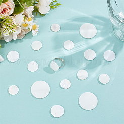 40 pieza de 4 estilos de cabujones de concha de agua dulce natural&nbsp;SHEL-WR0001-11