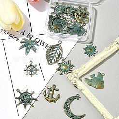 9 Stile Zinklegierung Anhänger&nbsp;FIND-FS0002-71