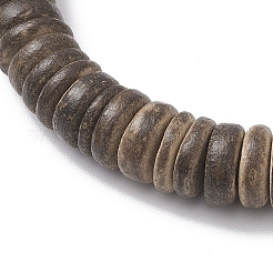 10 pulsera elástica de 10 estilos con piedras preciosas naturales mixtas y cuentas de coco para mujeres y hombres.&nbsp;BJEW-JB12598