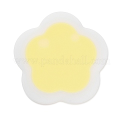 Blumenförmige Silikon-Wärmeisolierungsuntersetzer&nbsp;AJEW-K055-03B