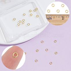 20 Stück 925 runde Ringe aus Sterlingsilber&nbsp;STER-BBC0009-64B-G