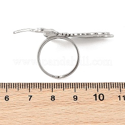 Offene Manschettenringe aus Edelstahl 304 für Damen&nbsp;RJEW-F212-03P